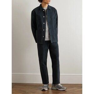 Ninety Percent Jones Relaxed Straight Denim Trouser (UK M) Blue Organic Cotton